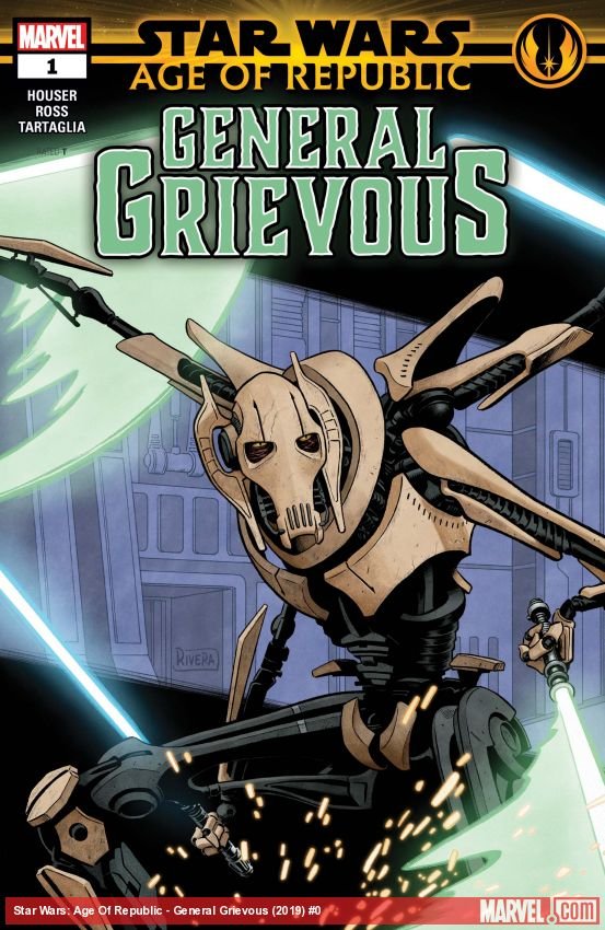 Cover of Star Wars: Age Of Republic - General Grievous (2019) - #1