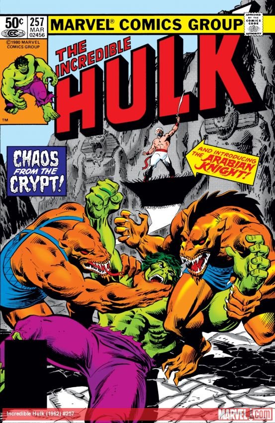 Cover of Incredible Hulk (1962) - #257