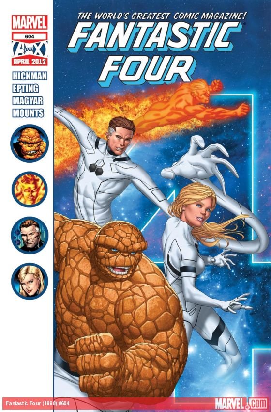 Cover of Fantastic Four (1998) - #604