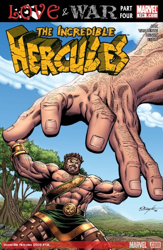 Cover of Incredible Hercules (2008) - #124