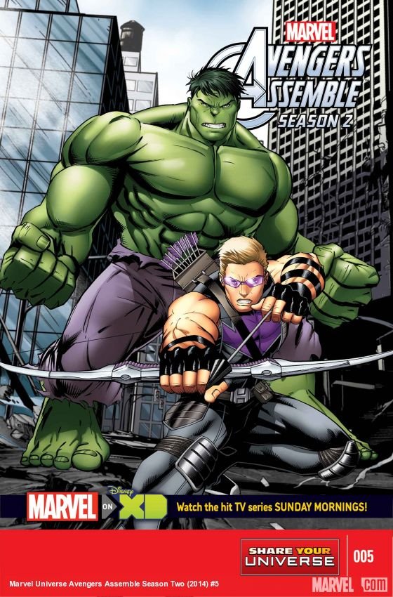 Cover of Marvel Universe Avengers Assemble Season Two (2014) - #5