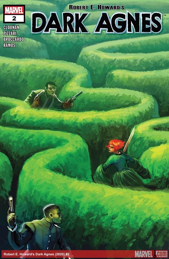 Cover of Robert E. Howard's Dark Agnes (2020) - #2