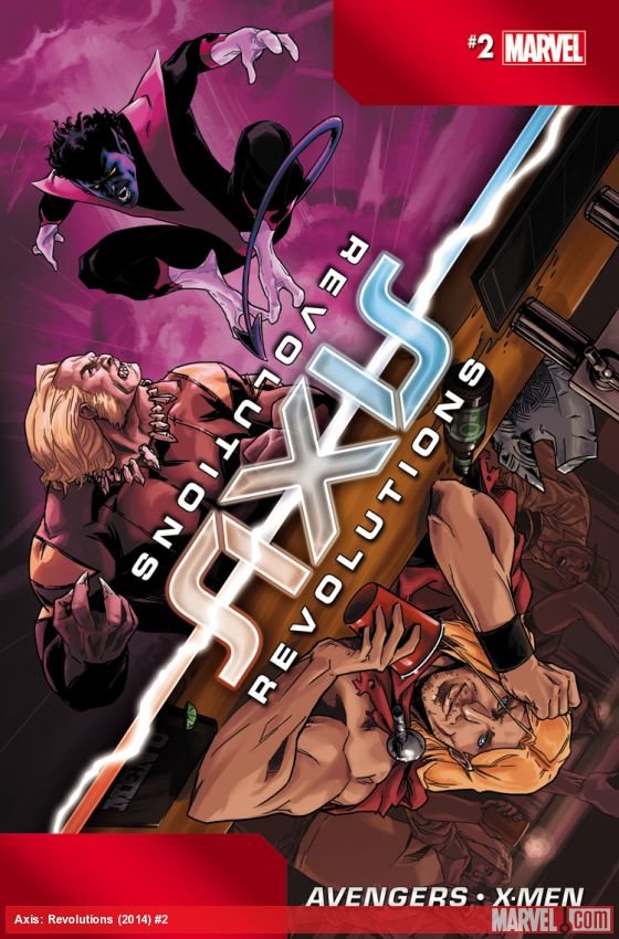 Cover of Axis: Revolutions (2014) - #2