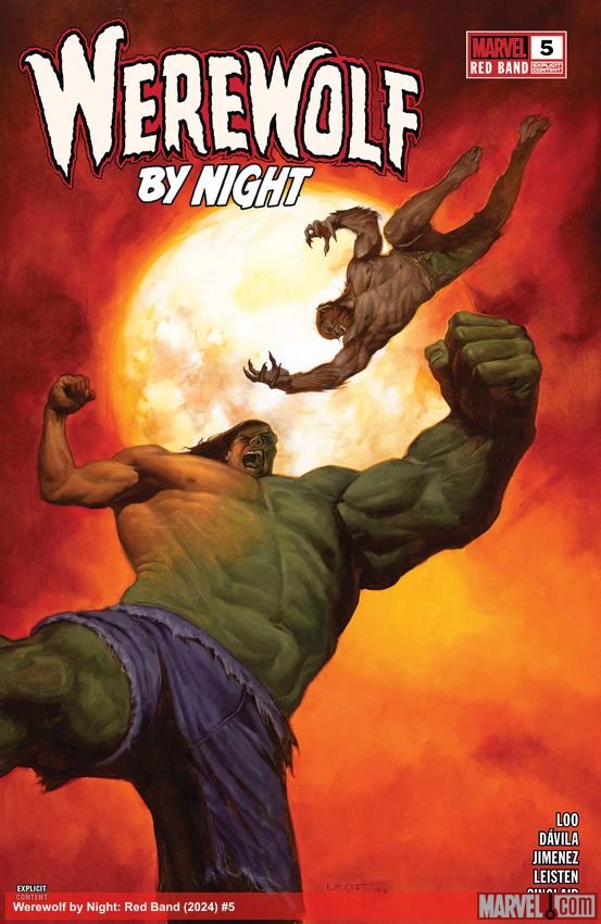 Cover of Werewolf By Night: Red Band (2024) - #5