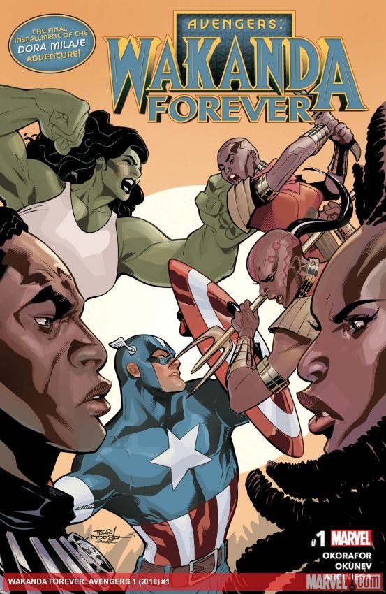 Cover of Wakanda Forever: Avengers (2018) - #1