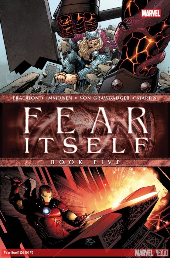 Cover of Fear Itself (2010) - #5