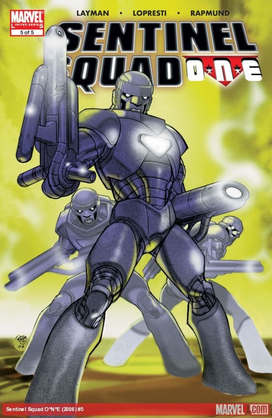 Cover of Sentinel Squad O*N*E (2006) - #5