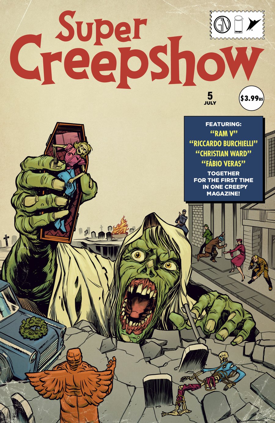 Cover of Super Creepshow (2026) - #5