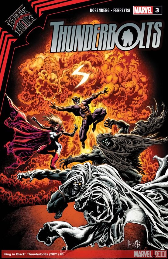 Cover of King In Black: Thunderbolts (2021) - #3
