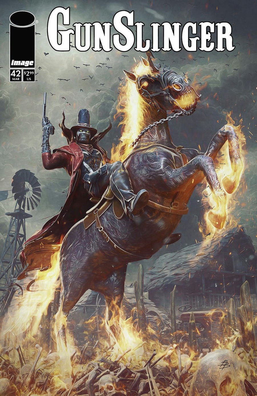 Cover of Gunslinger Spawn (2021) - #42