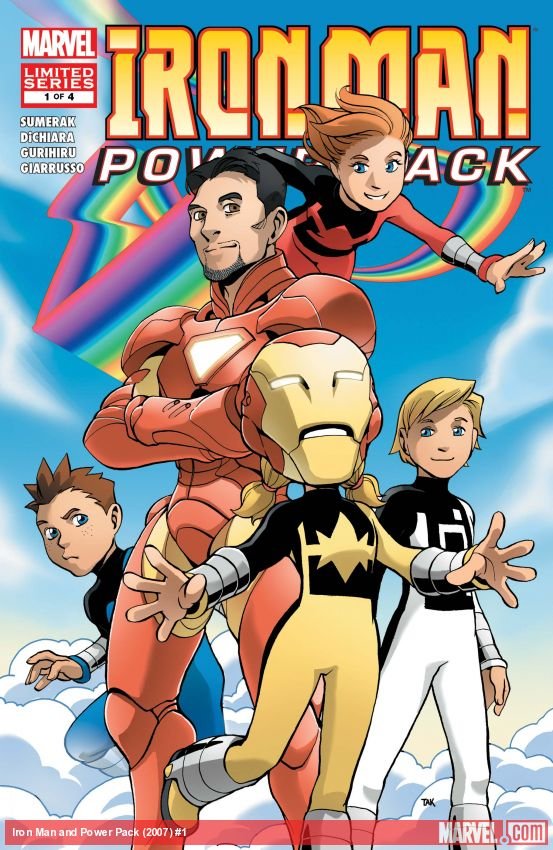 Cover of Iron Man And Power Pack (2007) - #1