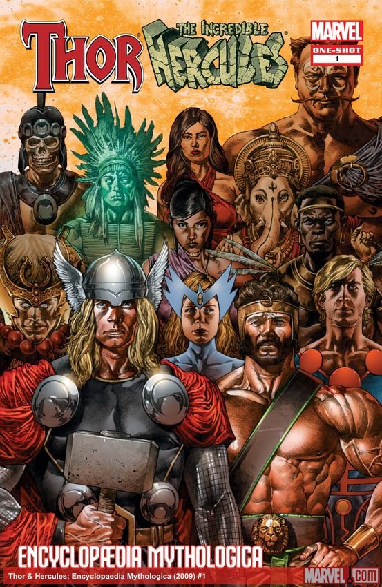 Cover of Thor & Hercules: Encyclopaedia Mythologica (2009) - #1