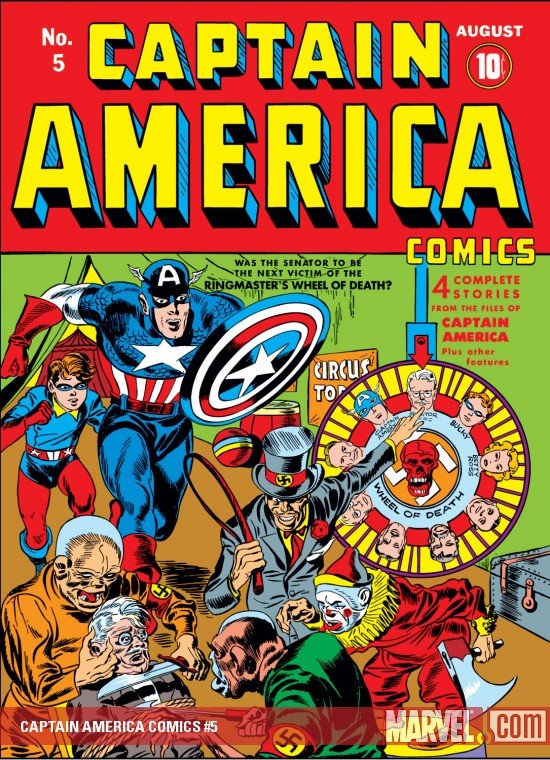 Cover of Captain America Comics (1941) - #5