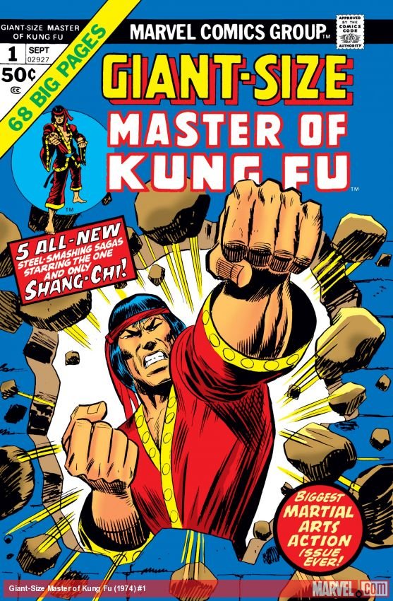 Cover of Giant-Size Master Of Kung Fu (1974) - #1