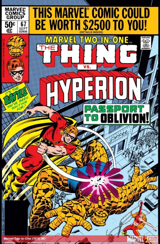 Cover of Marvel Two-In-One (1974) - #67