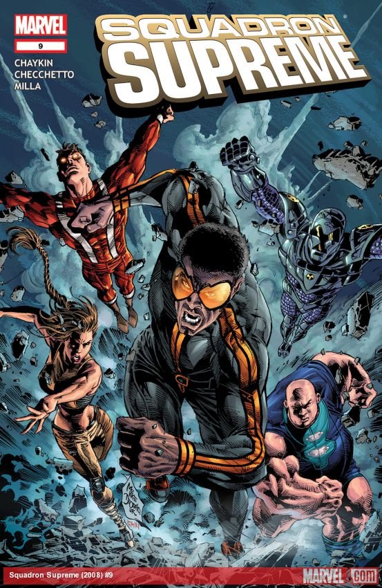 Cover of Squadron Supreme (2008) - #9