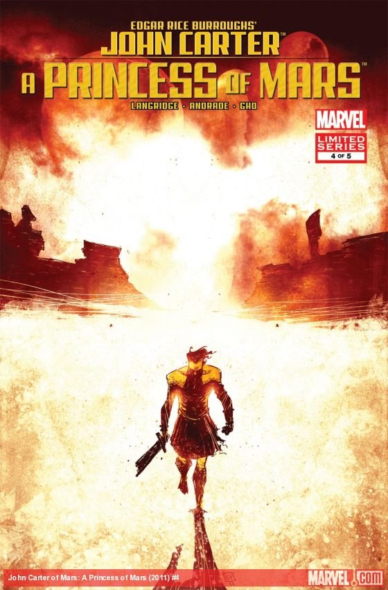 Cover of John Carter: A Princess Of Mars (2011) - #4