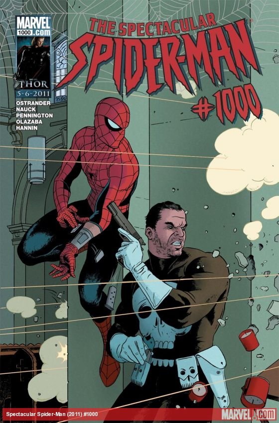 Cover of Spectacular Spider-Man (2011) - #1000