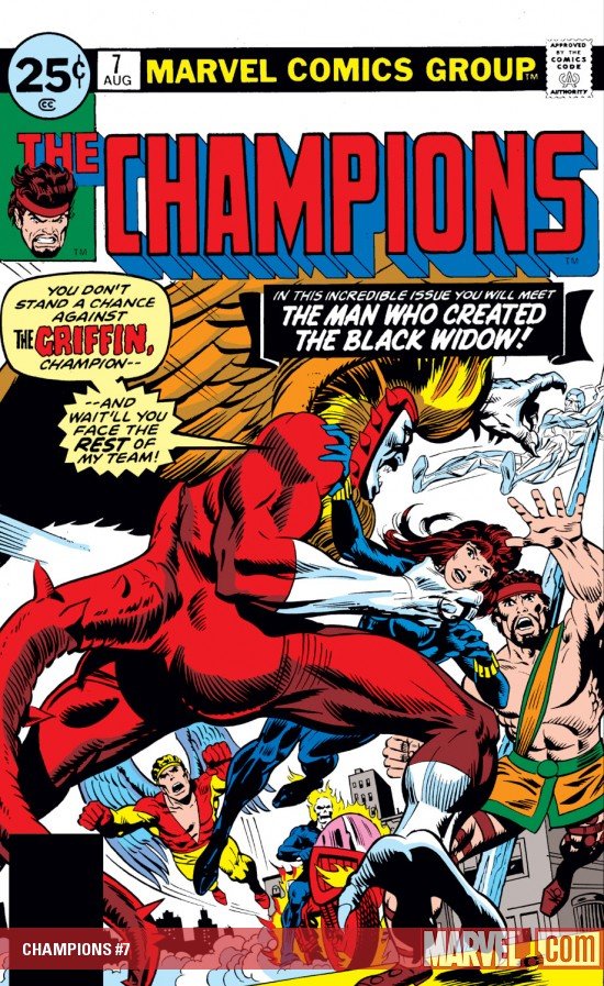 Cover of Champions (1975) - #7