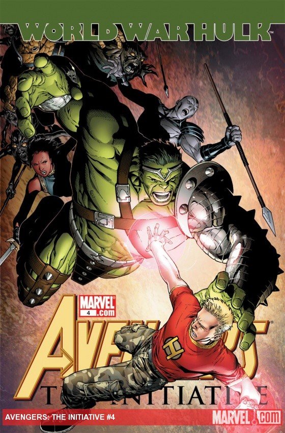 Cover of Avengers: The Initiative (2007) - #4