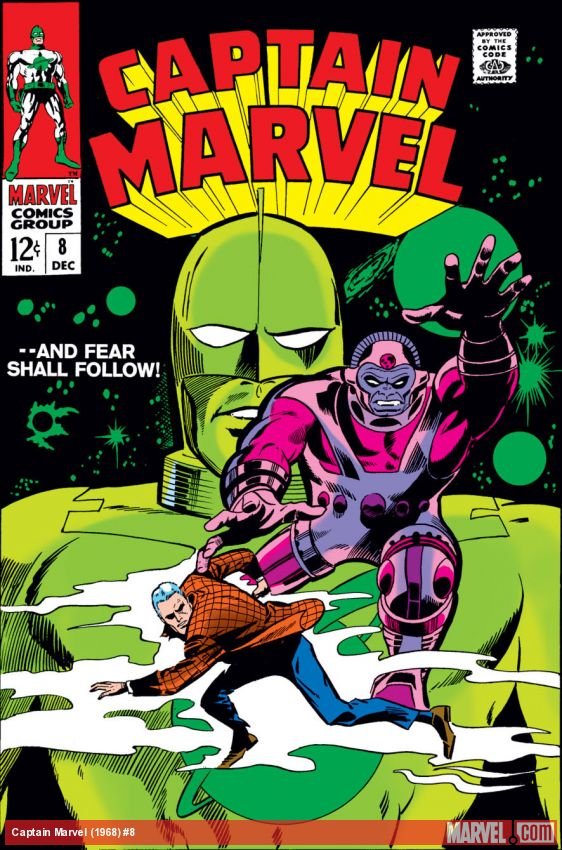 Cover of Captain Marvel (1968) - #8