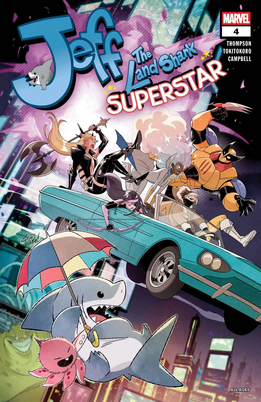 Cover of Jeff The Land Shark: Superstar (2026) - #4