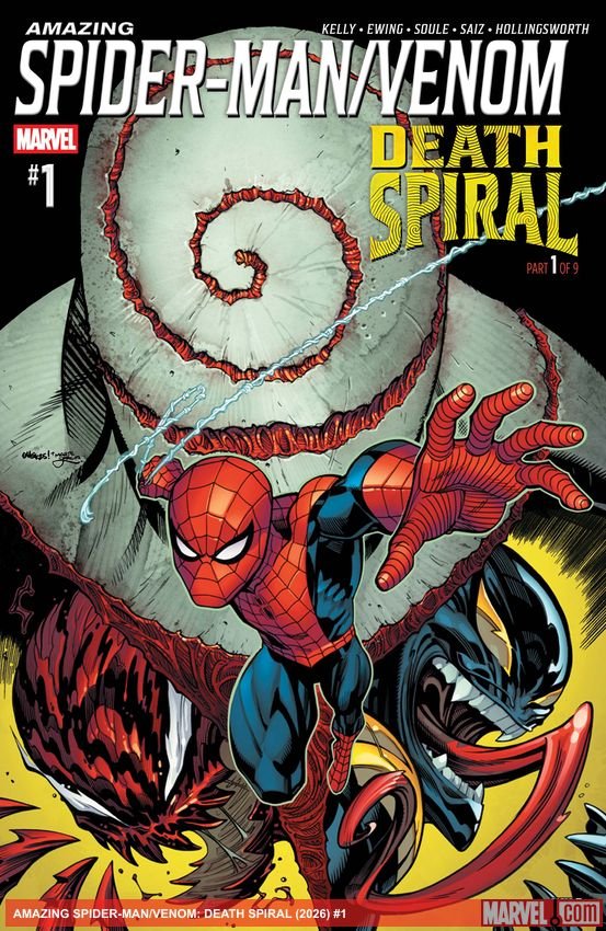 Cover of Amazing Spider-Man/Venom: Death Spiral (2026) - #1