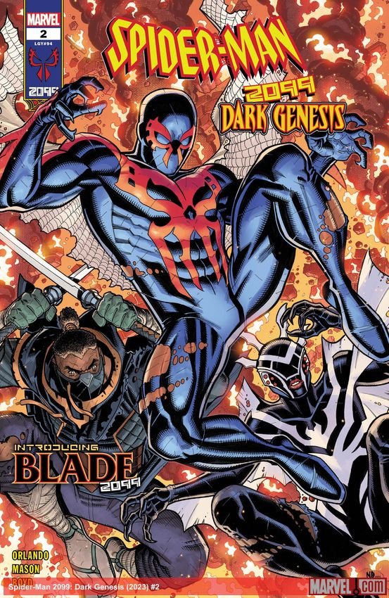 Cover of Spider-Man 2099: Dark Genesis (2023) - #2