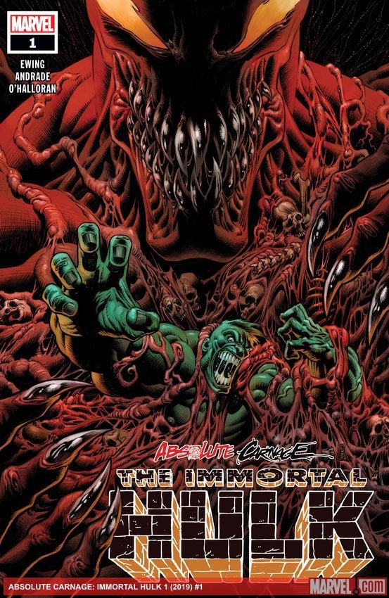 Cover of Absolute Carnage: Immortal Hulk (2019) - #1