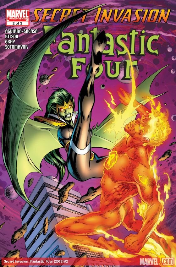Cover of Secret Invasion: Fantastic Four (2008) - #2