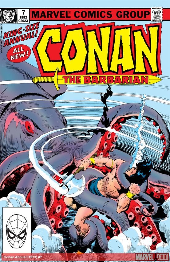 Cover of Conan Annual (1973) - #7