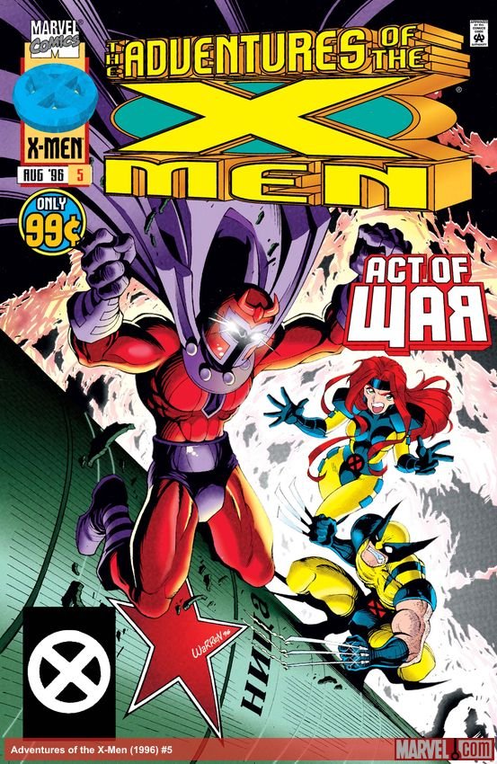 Cover of Adventures Of The X-Men (1996) - #5