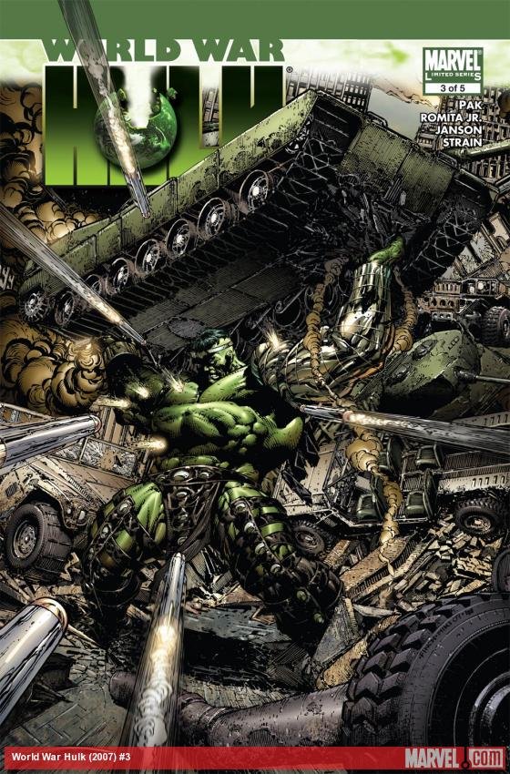 Cover of World War Hulk (2007) - #3