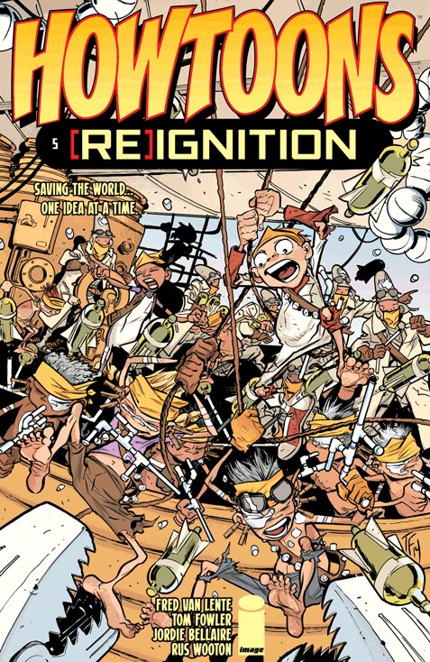 Cover of Howtoons: (Re)Ignition (2014) - #5