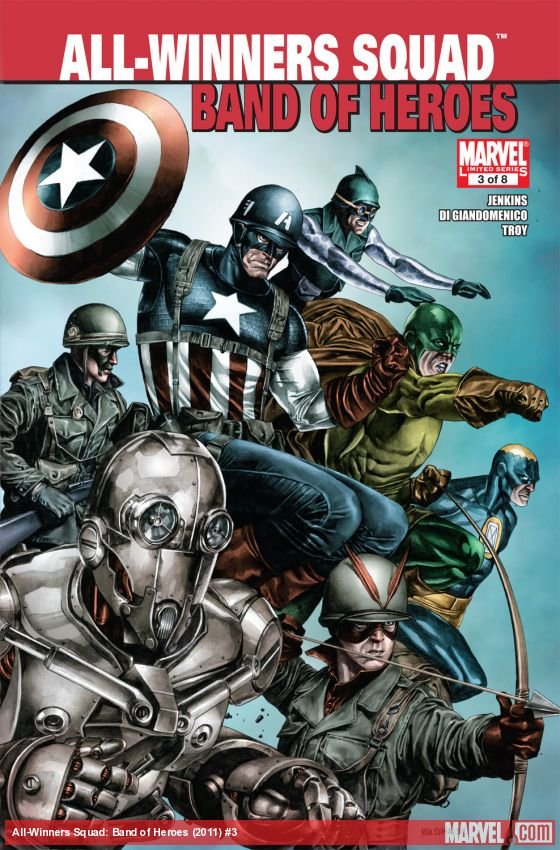 Cover of All-Winners Squad: Band Of Heroes (2011) - #3