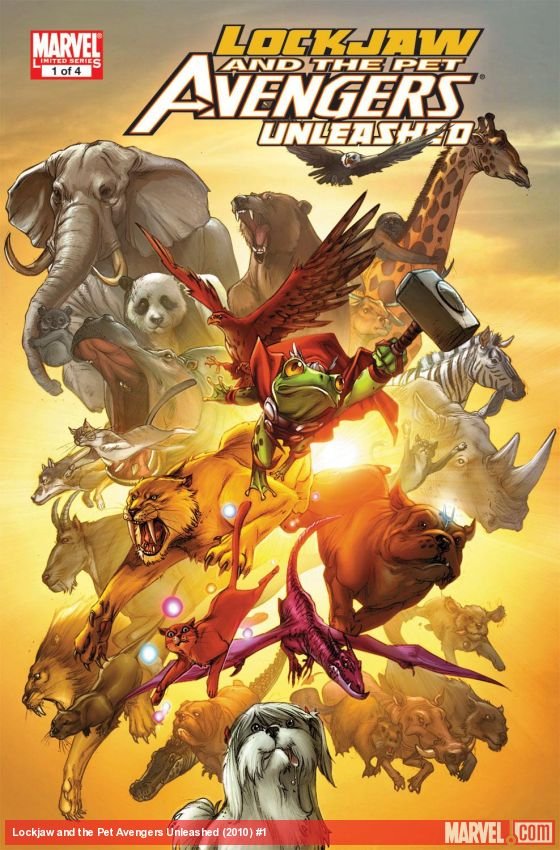 Cover of Lockjaw & The Pet Avengers Unleashed (2010) - #1