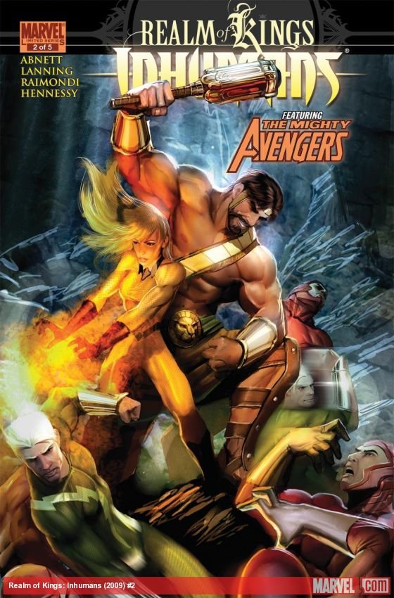 Cover of Realm Of Kings Inhumans (2009) - #2