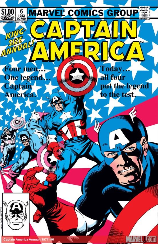 Cover of Captain America Annual (1971) - #6