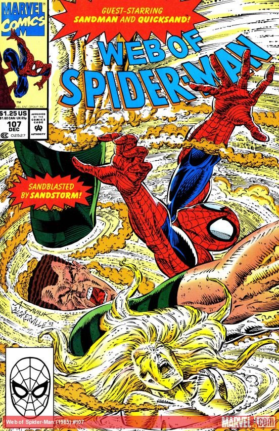 Cover of Web Of Spider-Man (1985) - #107