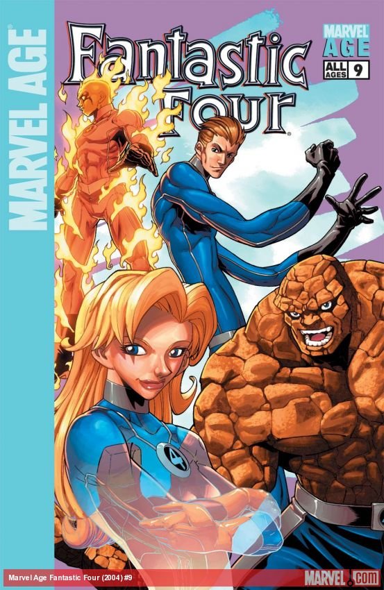 Cover of Marvel Age Fantastic Four (2004) - #9