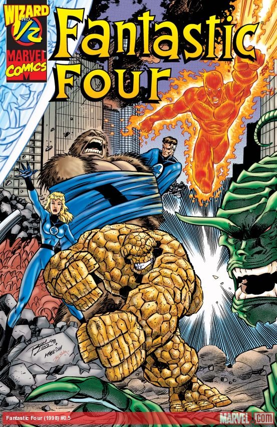 Cover of Fantastic Four (1998) - #0.5