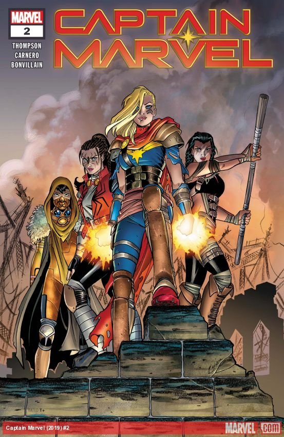 Cover of Captain Marvel (2019) - #2