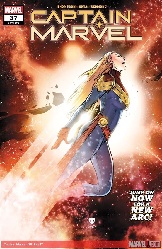 Cover of Captain Marvel (2019) - #37