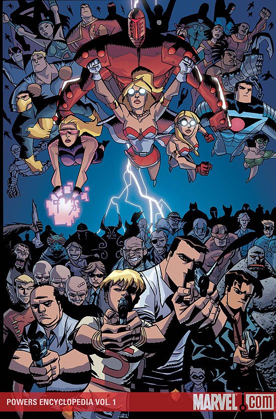Cover of Powers Encyclopedia Vol. (2009) - #1
