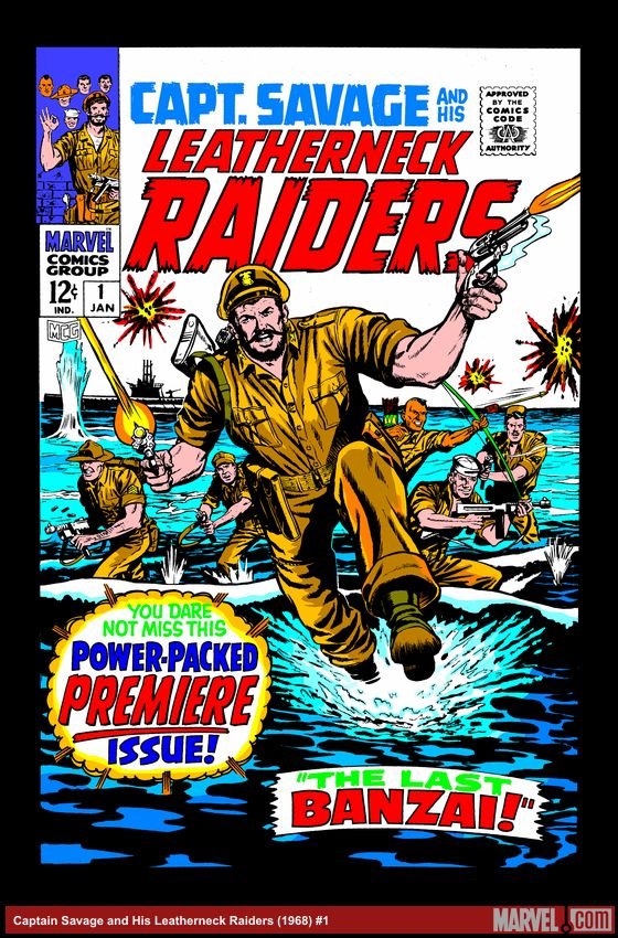 Cover of Captain Savage And His Leatherneck Raiders (1968) - #1