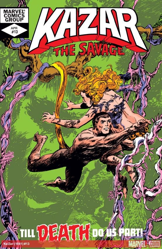 Cover of Ka-Zar The Savage (1981) - #13