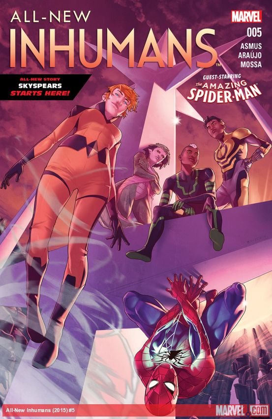 Cover of All-New Inhumans (2015) - #5