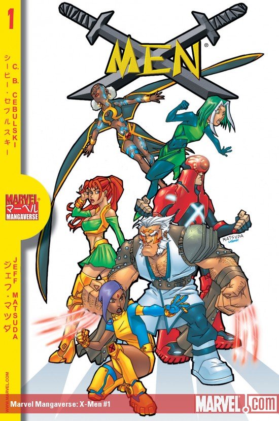 Cover of Marvel Mangaverse: X-Men (2002) - #1