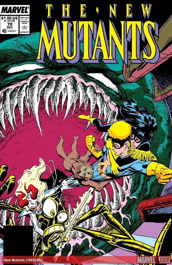 Cover of New Mutants (1983) - #70
