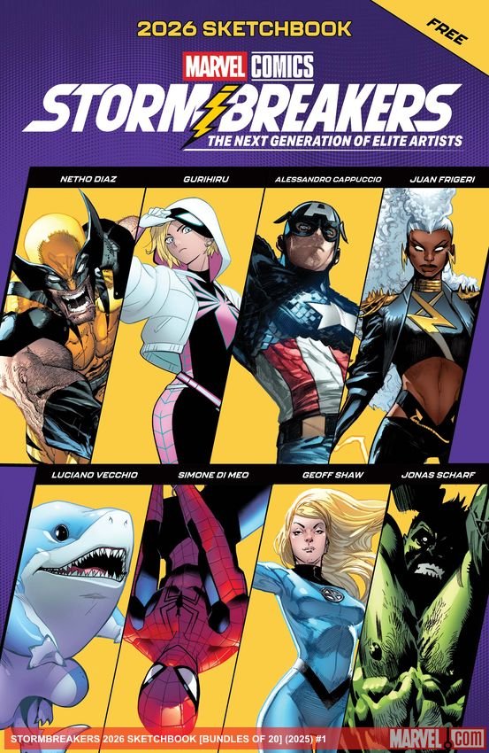 Cover of Stormbreakers 2026 Sketchbook (2026) - #1
